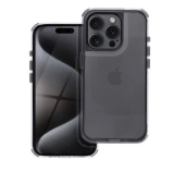 iPhone 16 Pro áttetsző tok fekete színben