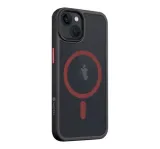 Tactical MagForce Hyperstealth Apple iPhone 13 Mini Magsafe tok fekete/piros színben